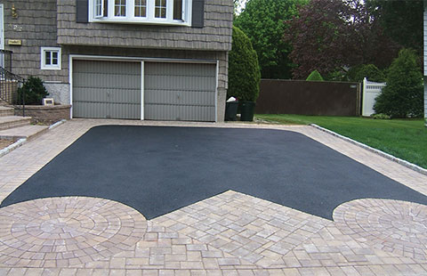 asphalt driveway