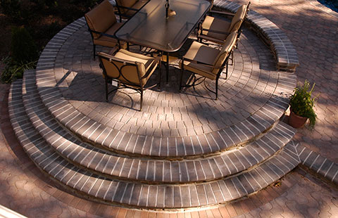 brick patio