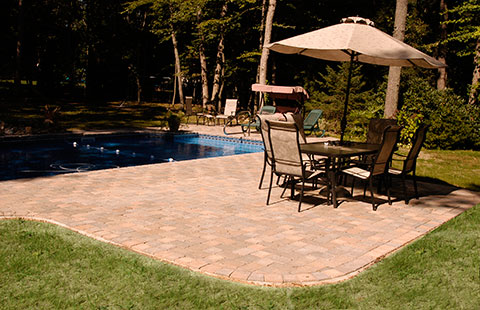 brick patio long island